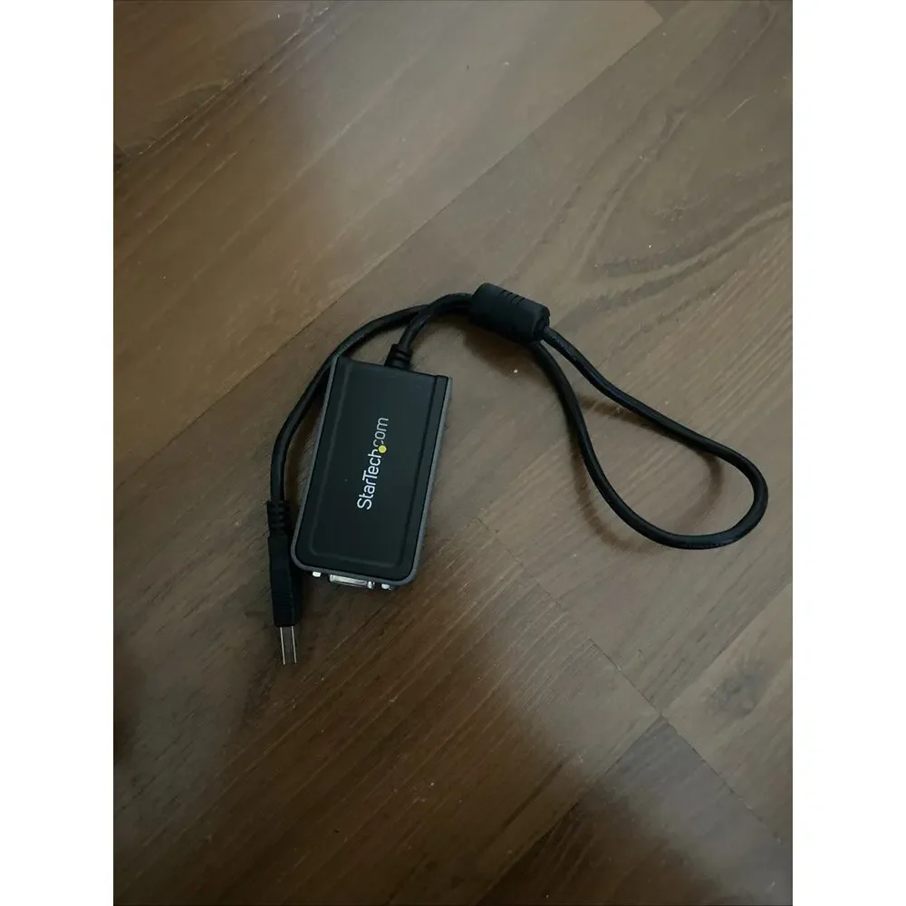 STARTECH USB TO VGA EXTERNAL VIDEO ADAPTER USB2VGAE2 ULE4-8